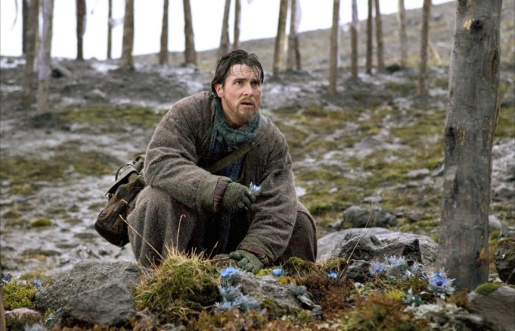 Extreme Meditation Bruce Wayne in "Batman Begins" via Warner Bros.