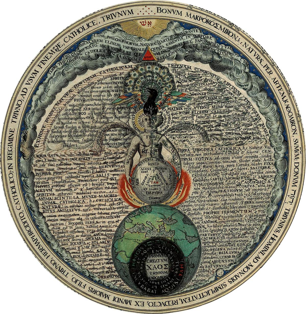 Philosopher's Stone Alchemical Azoth Khunrath Byzantine Azoth