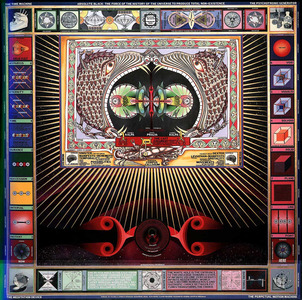 Paul Laffoley Black Hole