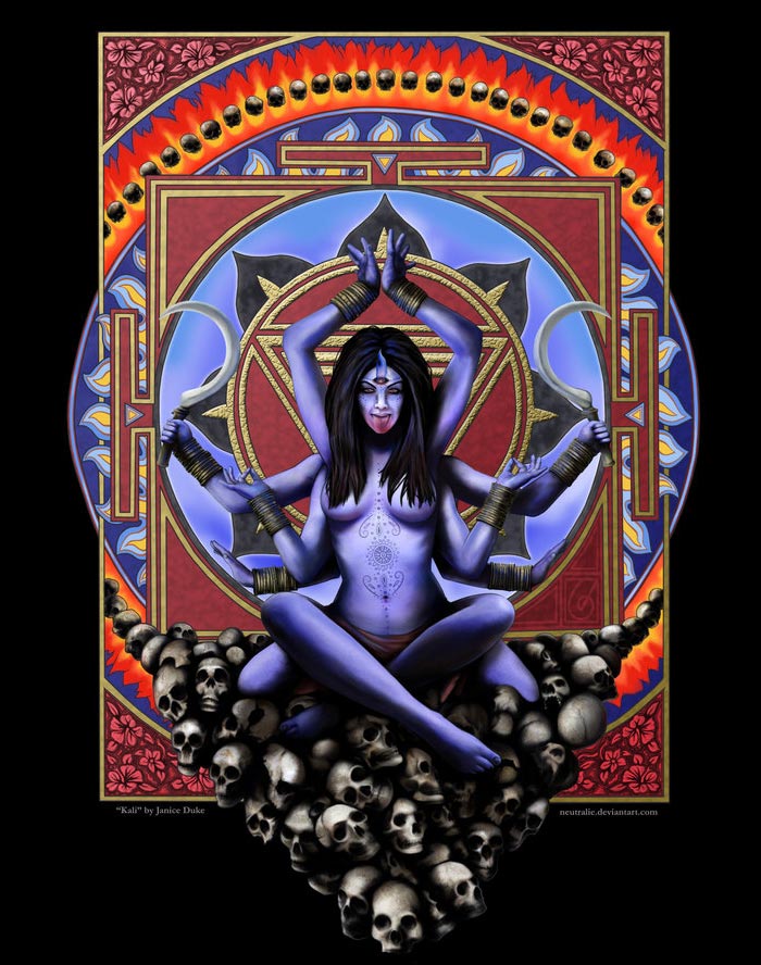 Kali Ma Kali Goddess Kālī Ma